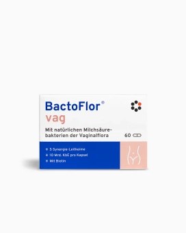 BactoFlor® VAG - 60 kapsułek, kultury bakterii, biotyna