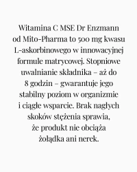 Witamina C MSE matrix dr Enzmann