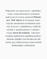 Witamina C MSE matrix dr Enzmann