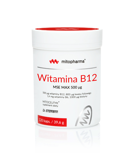 Witamina B12 Mse Max 500 µg Dr Enzmann